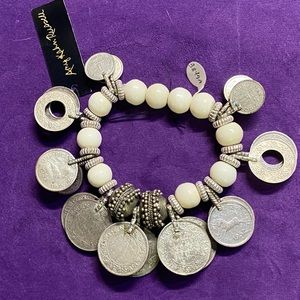 Intuitive Coin Bracelet by Amy Kahn Russell